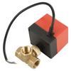 G12" DN15 Ottone 3 Vie 220VAC Valvola Elettrica a Sfera Motorizzata per Controllo Flusso