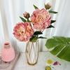 Artificial Flower Peony Wedding Hotel Restaurant Desktop Decoration Ornament