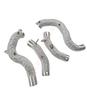 Stainless Steel Heat-Wrapped Long Tube Exhaust Manifold for Mercedes E63S M177 4.0T