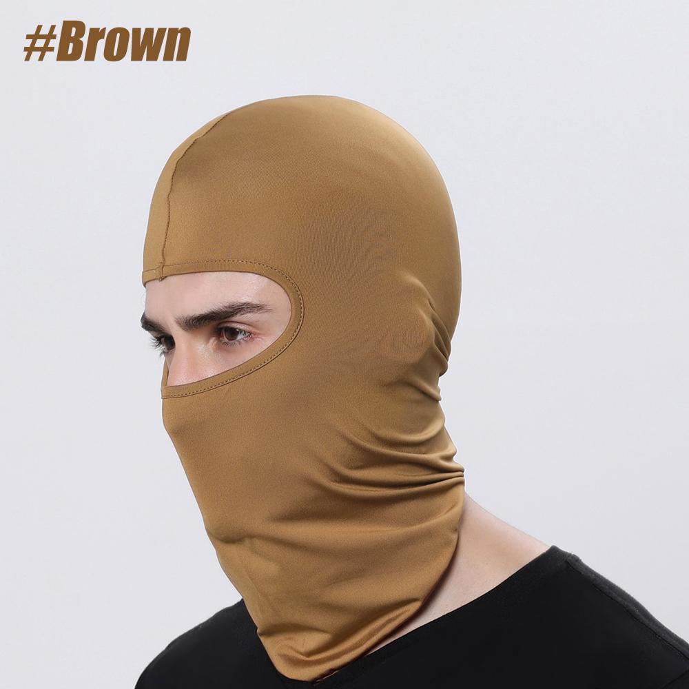Cycling Balaclava Sports Men Cap Face Mask Military Army Ice Silk Motorcycle Bandana Summer Bicycle Uv Protection Women Lycra