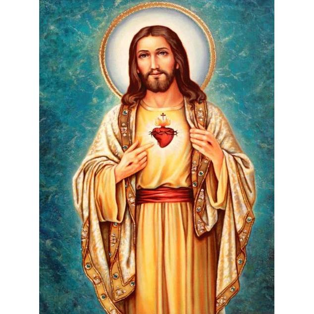 Diamond Painting Jesus Religious 5d Diy Needlework Embroidery Sale Icon Portrait Gift Rhinestones Handmade Home Decor