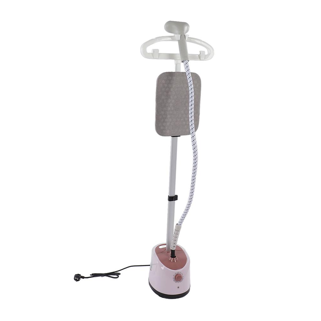 Standing Fabric Steam Iron with Hanger Pink 2000W   Powerful Garment Steam Iron for Home