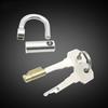 Stainless Steel Luxury Male Chastity Device Cock Bondage Cage Penis Lock with Titanium Plug PA Lock Sex Toys for Men