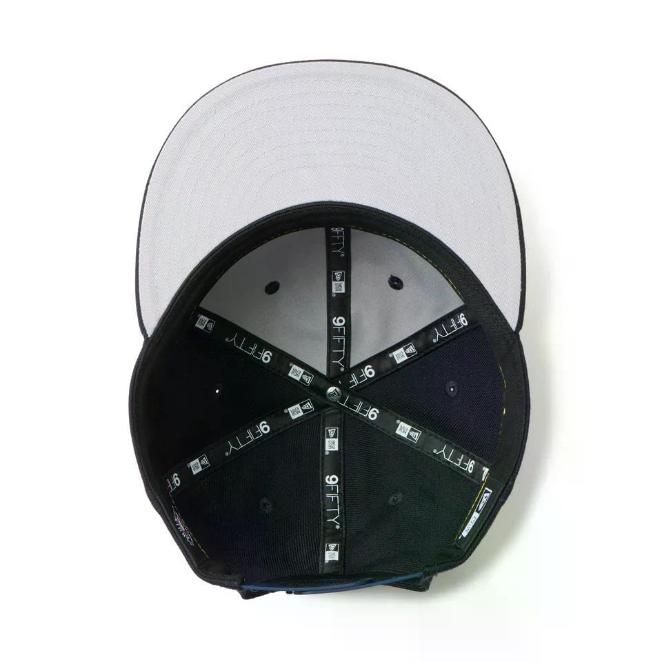 New Era RC9FIFTY Detroit Tigers MLB Flacher Schirm Snapback One Powered by GORO Einheitsgröße Kappe, Marineblau, Größe (MIN-NANO), Herren/Damen, [Gebraucht]