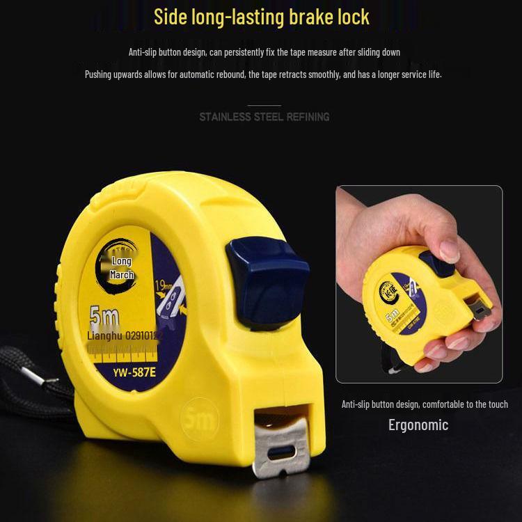 Heavy-Duty Wear-Resistant Precision Tape Measure - Available In 3m, 5m, 7.5m, and 10m