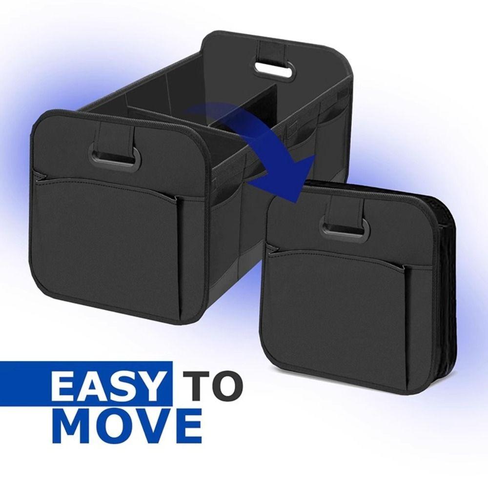 Collapsible Car Trunk Organizer Oxford Container Box Car Storage Organizer  Car Accessories