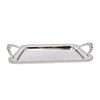 Multifunctional Serving Tray Rectangular Jewelry Dessert Food Tray with Dual Handle for Afternoon Tea Wedding Party