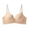 Beautiful Cross Back Cartoon Super Thick 6cm Seamless Bra for Small Chest - Enhancing and Supportive