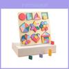 Wooden Shape Puzzle For Toddlers With Geometric Blocks And Cognitive Development Toy For Early Learning