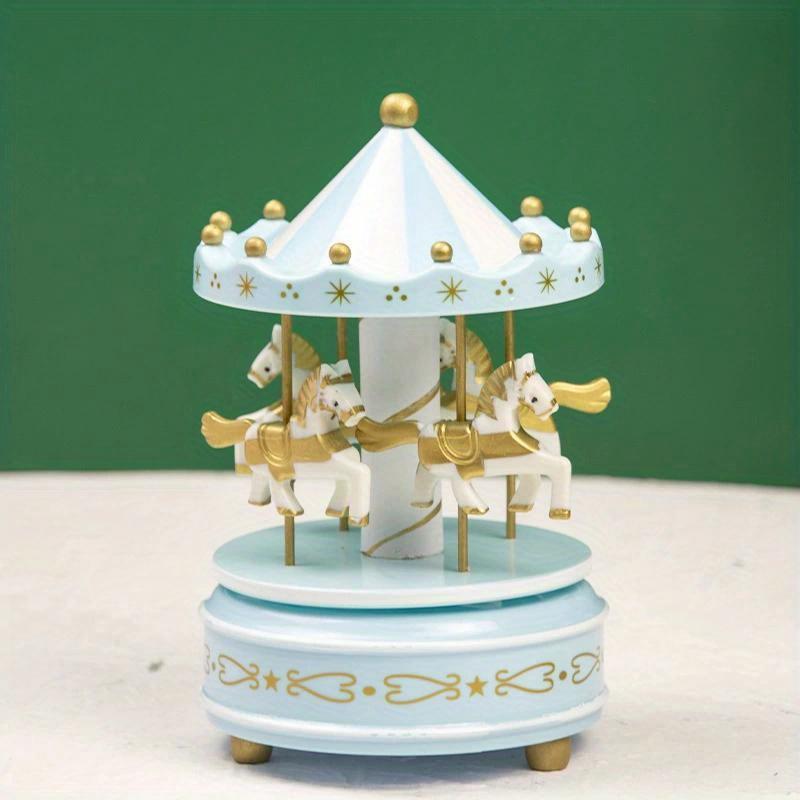 1PC Carousel Music Box - Vintage Classic Christmas New Year Birthday Valentine's Day Gift