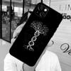 Retro DNA Wissenschaft Illustration Handyhülle Für iPhone 13 12 Mini 11 14 15 16 Pro Max Plus X XS Max XR Hülle Schale