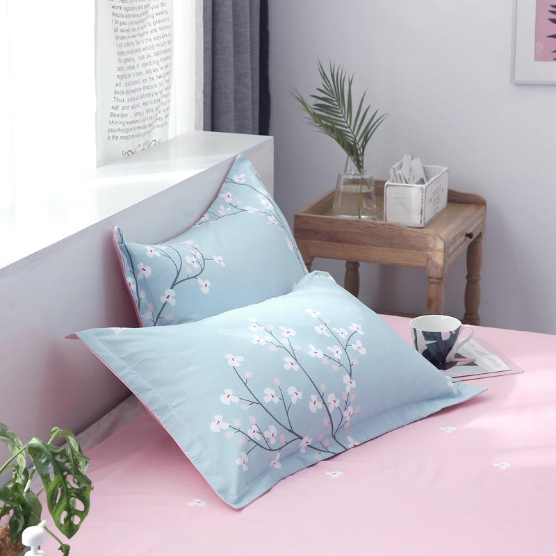 48x78 Weicher Atmungsaktiver Gewaschener Kissenbezug für Erwachsene