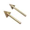 2Pcs/Set 80W Soldering Iron Tips Triangular Smoothing Head Welding Tips  Welding Repair Tool