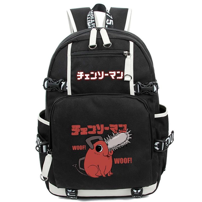 

Аниме бензопила, мужской рюкзак для мальчиков и девочек-подростков, рюкзак для школы, студенческий школьный рюкзак для мужчин и женщин, USB-сумки для отдыха, дорожные сумки