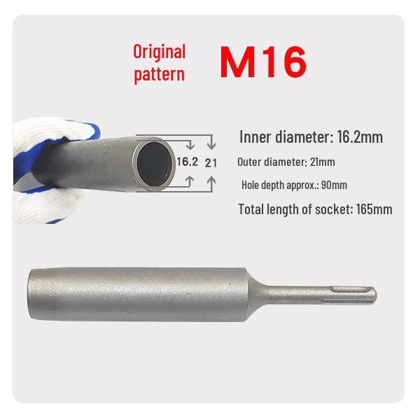 Square Shank Impact Drill & Hammer Anchor Bolt Expansion Sleeve