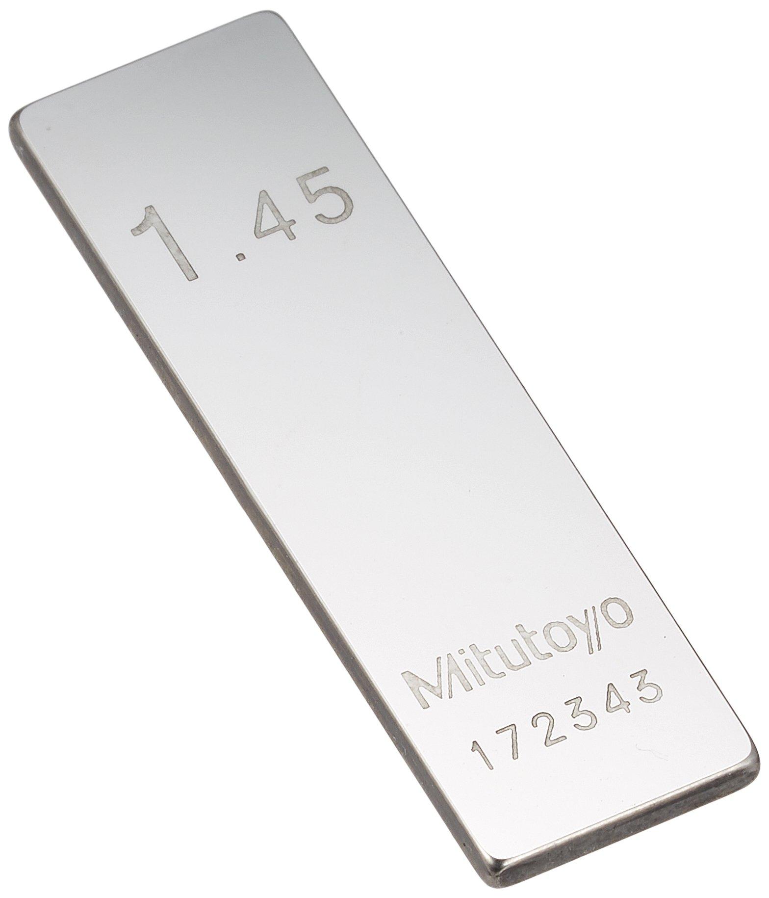 

Mitutoyo Rectangular Gauge Block Grade Steel, 1, 1.45mm, 611605-03