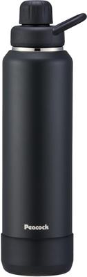 Garrafa térmica Peacock Thermos Industry Peacock com gás, compatível com armazenamento refrigerado, garrafa térmica esportiva com alça B (O pavão) 1,2L