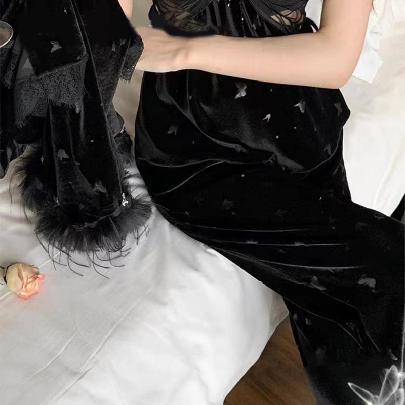 Elegant Operas Gloves Women Dancing Dress Gloves Female Evevning Party Gloves Embossed Butterfly Gloves for Night Club