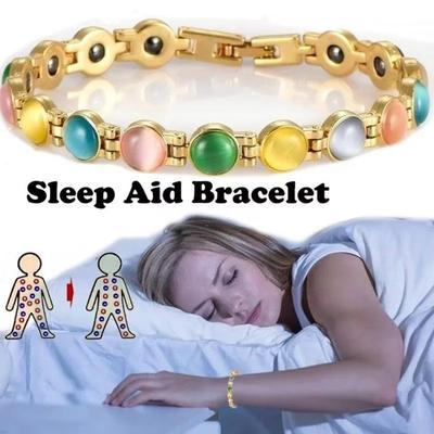 Colorful Stone Bracelet Magenetic Health Energy Germanium Magnetic Bracelet Hologram Chain Link Bracelets for Men Women