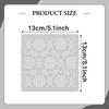 32Pcs Sashiko Stencil Kit Embroidery Practice Pattern Stabilizers