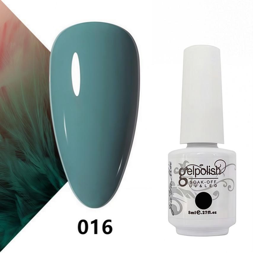 Amber Gel Polish Set: Gel Polish Manicure Kit with Whitening, Base Coat, and Sealer.