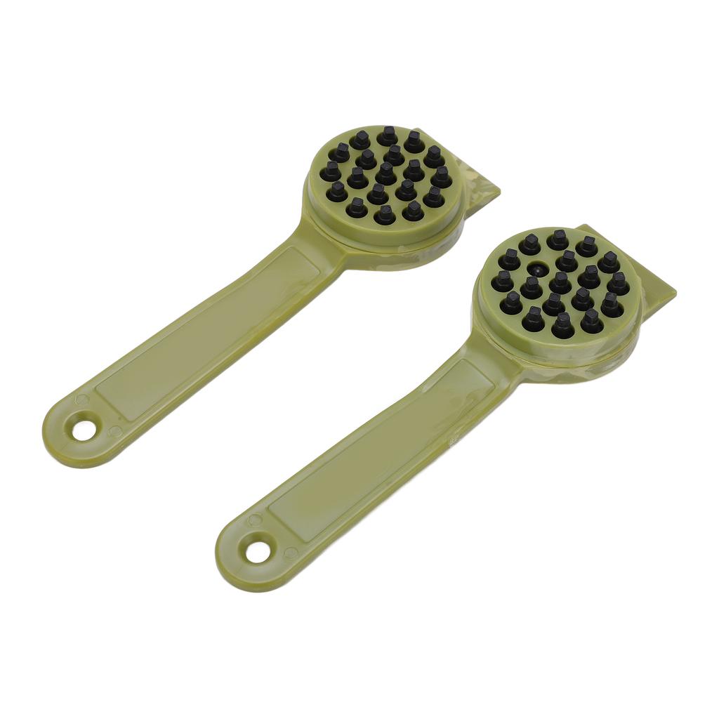 Fish Skin Brush Scraping Fishing Scale Brush Fast Remove Fish Knife Cleaning Peeler Scaler