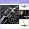 Stunning Titanium Steel Eagle Pendant Necklace For Men Vintage Hip Hop Style Jewelry