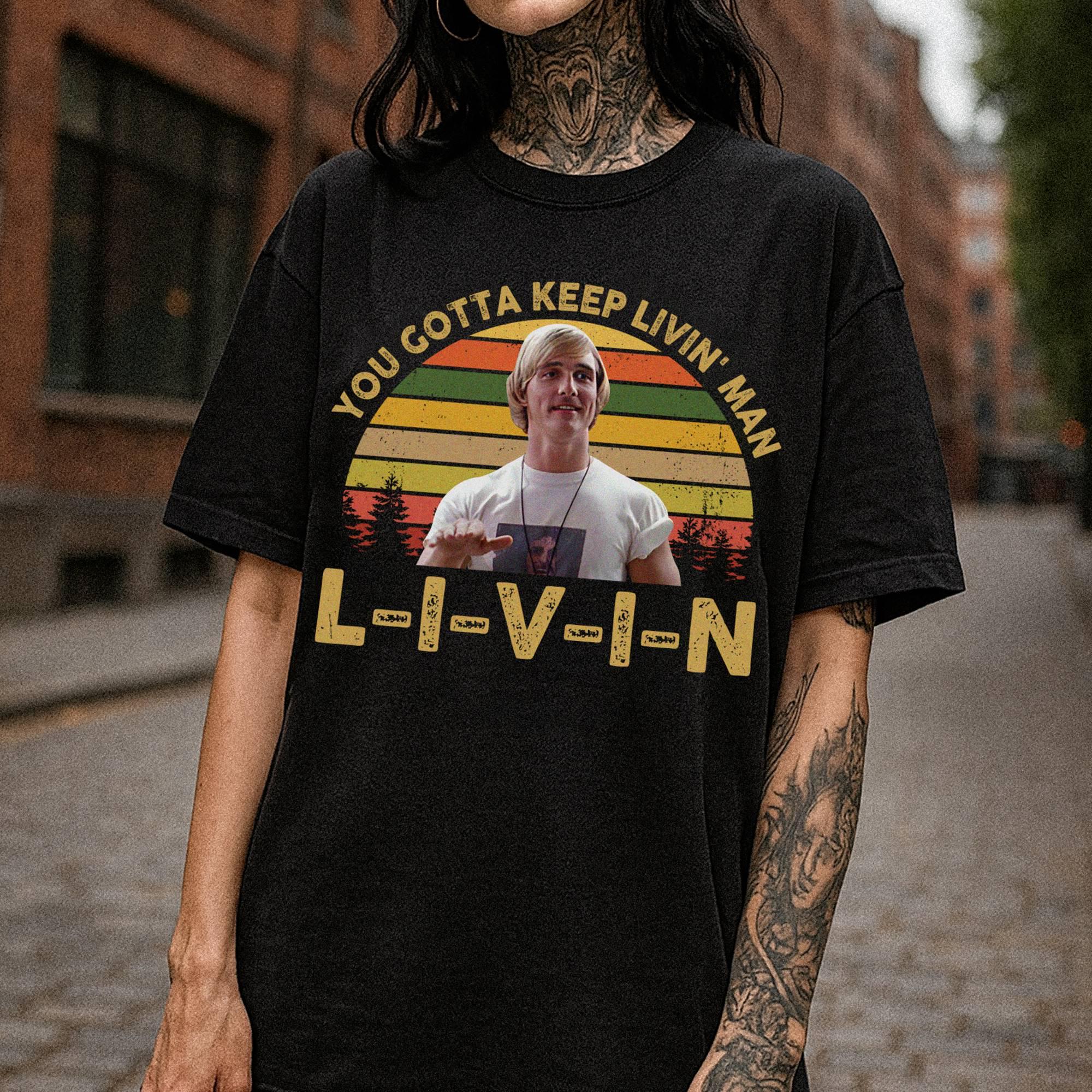 David Wooderson Printed Womens Tshirt SpringSummer Fashion Trend Pure Cotton Top Neutral Short Sleeve Tshirt S