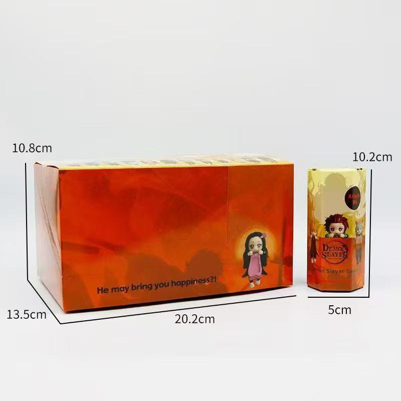 Demon Slayer Hippers Blind Box Mini Actionfiguren Sammlerstück Dekoration Kinderspielzeug Mystery Boxen Kinder Geburtstagsgeschenke