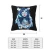 Halloween Film Corpse Bride Ghost Tim Burton 2 Pcs Square Pillowcase Pillow Cover Cushion Throw Pillow For Home Living Room