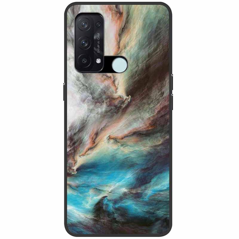 Case for Oppo Reno 5A Cover 3A A54 5G Marble Soft TPU Silicone Phone Covers for Oppo Reno5 A Case Reno3 A Reno5A Bumper Cool