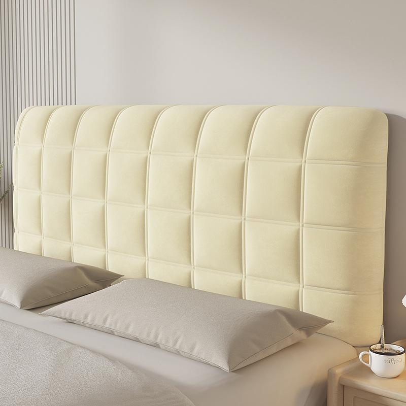 New Ins Style All Inclusive Headboard Cover Bed Back Protective Cover Soft Comfortable Dust-proof Removable and Washable