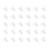 30 PCS Front Door Fasteners Retaining Clips FOR VW Transport T5 T6 7H0837485 Rubber Sealing Strips Door Seal Clips
