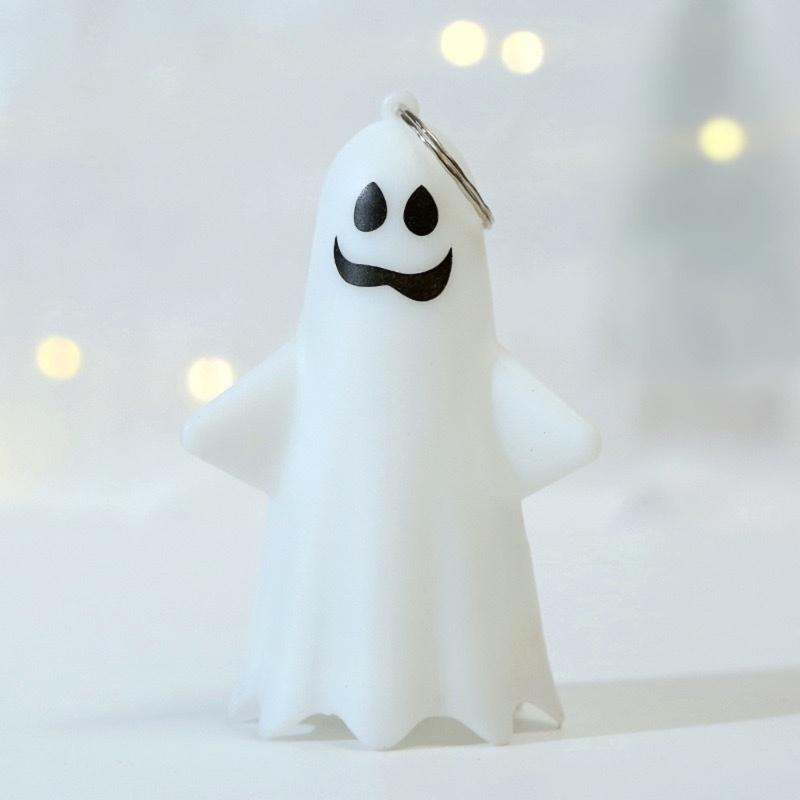 Glowing Plastic Ghostly Lamp Ornamentation Easy Hanging Light Design Safe For Kids Holiday homes Decoration Garden Display
