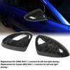 Side Mirror Covers 2PCs Carbon Fiber Rearview Mirror Caps Moulding Trim Replacement for Subaru BRZ 2022 + Forged Carbon Fiber