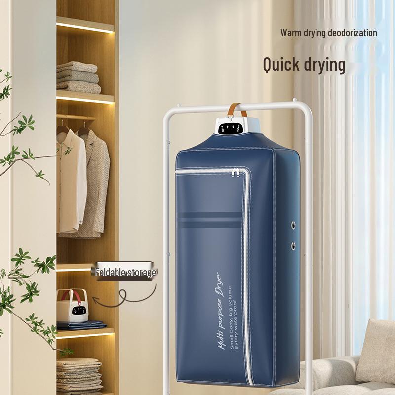 Portable Foldable Dryer: Convenient, No-Installation Clothes Drying - Perfect for Home, Dorm & Travel