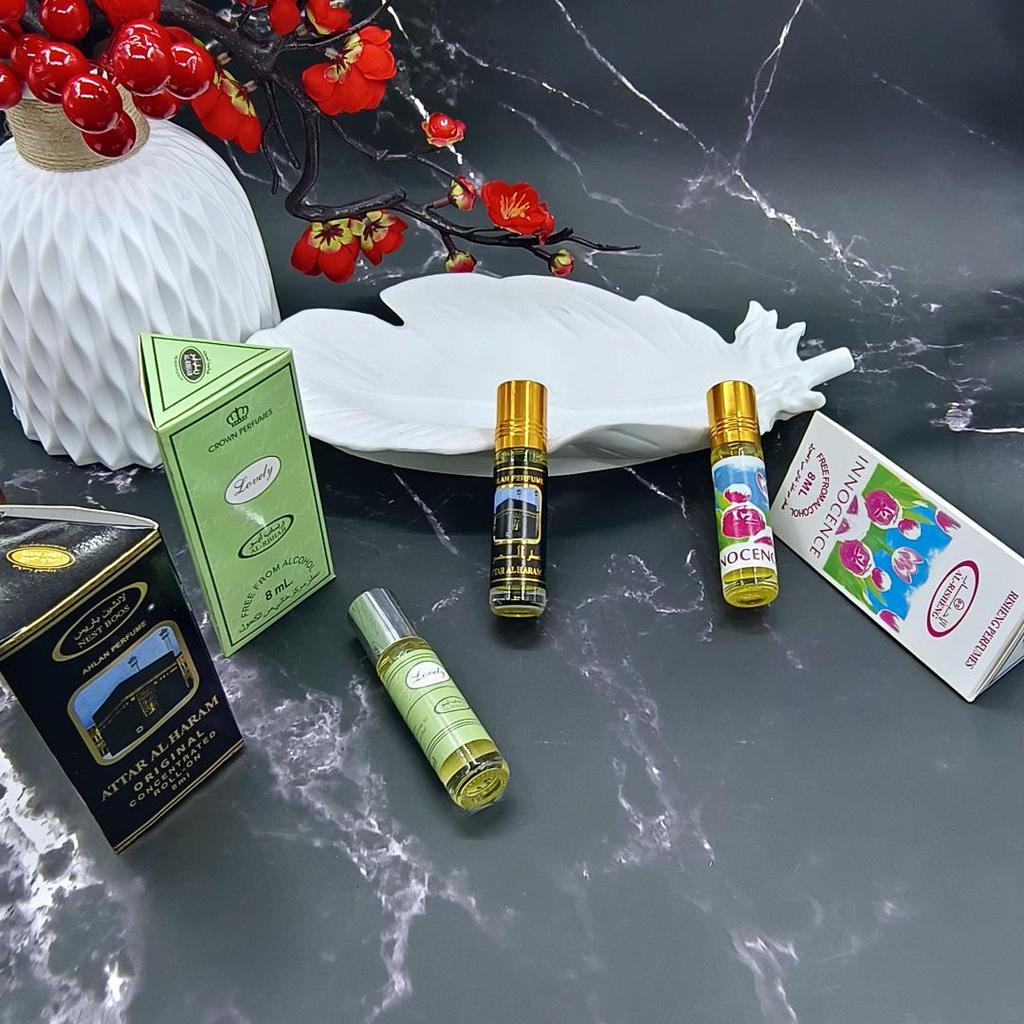 Arabian Musk 8ml Alcohol-Free Essential Oil Perfume – Long-lasting Sample for Worship