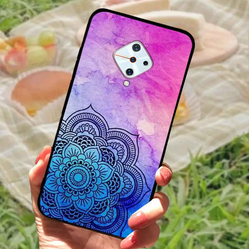 For Vivo V17 Russia Case Vivo 1920 TPU Soft Silicone Marble Phone Case For Vivo S1 Pro Fundas V1945A V1945T Cover Coque Shells