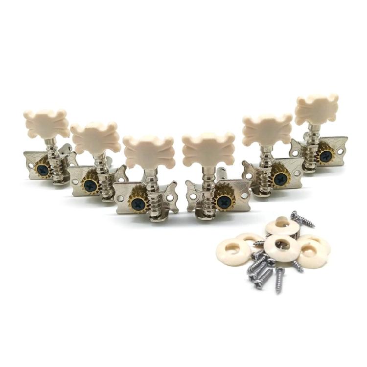 

6Pcs Classical Guitar Machine for Head Tuning Pegs Keys Tuners Set, for Butterfl 1
