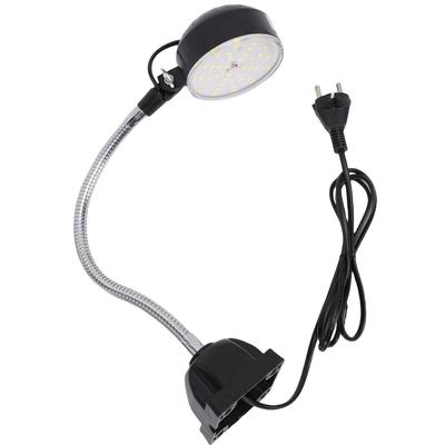 LED Machine Light 15W with 30cm Flexible Gooseneck Square Base Shop Tool Lamp for Lathe Work Bench Sewer Grill