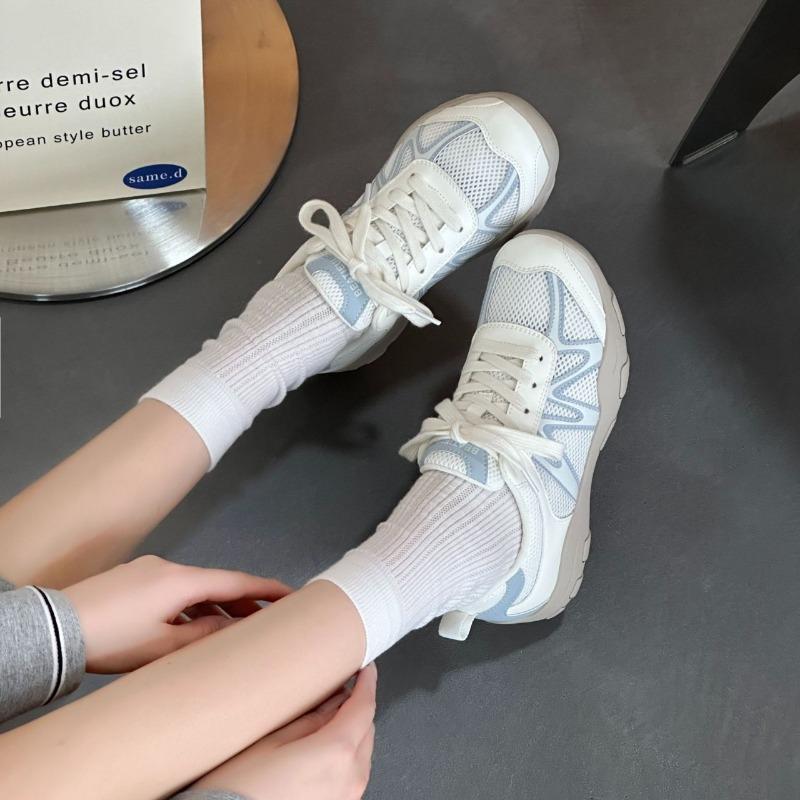 High-end soft-soled small casual shoes summer new versatile fashion mesh women's shoes