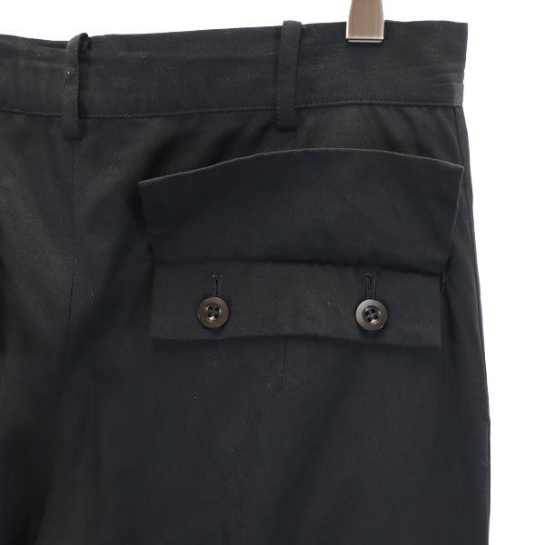 Y's wool Long pants 2 Black series Men's Used