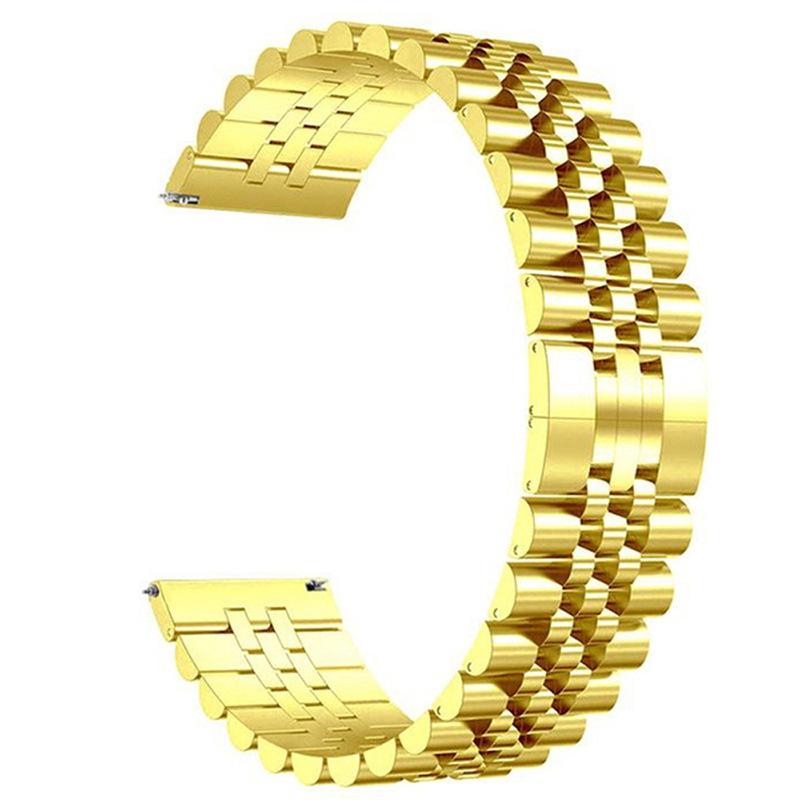 Classic 22mm Metal Watch Band for Huawei Watch GT 2 GT2 Pro GT3 Pro 46mm Stainless Steel Bracelet for Samsung Watch 3 45mm/Gear S3 Strap