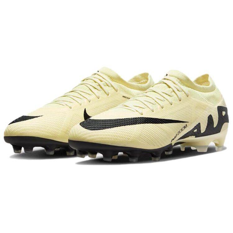 Nike Zoom Mercurial Vapor 15 Pro AG Mad Ready Pack Men Sneakers Cream Lemonade Black DJ5604-700
