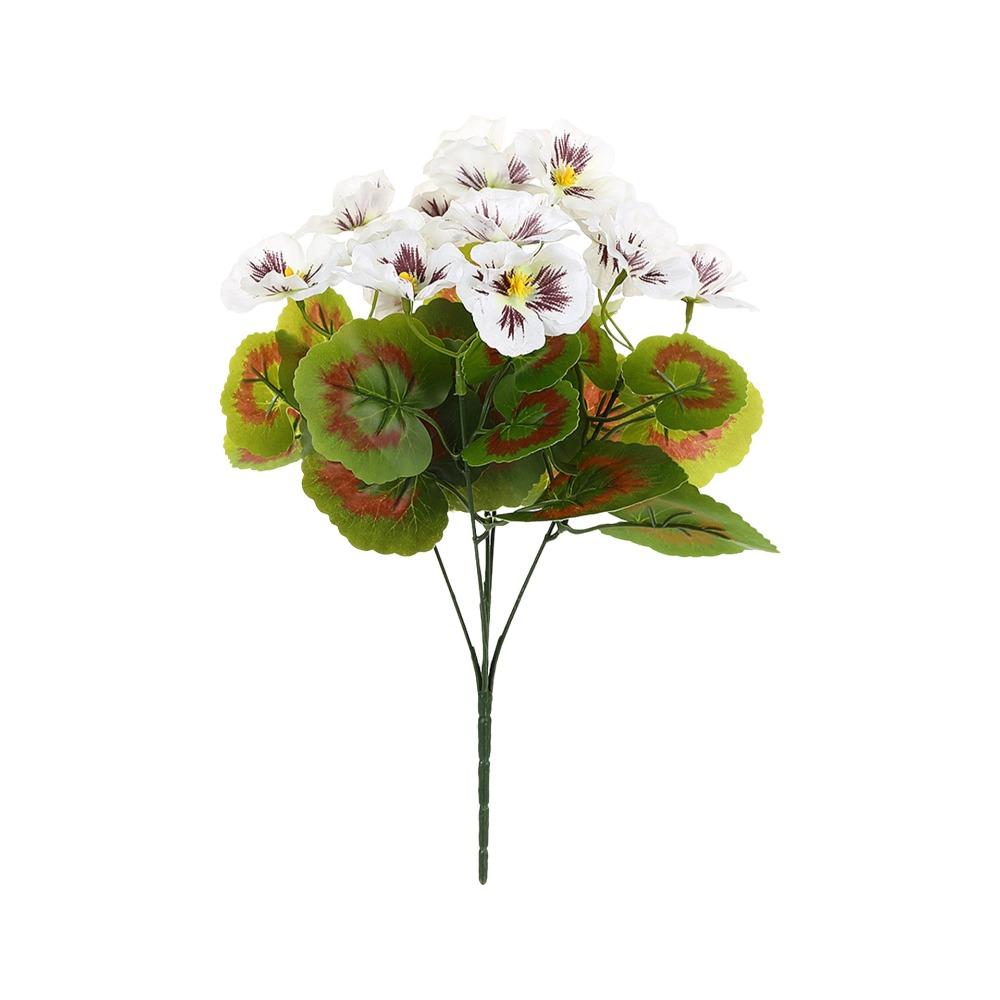 Lifelike 5 Flowers/Bundle Artificial Flowers Real Touch Floral Arrangements Silk Flowers with Stems Fake Peony Wedding