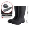 Guqie Steel Toe Anti-Puncture Waterproof Work Boots