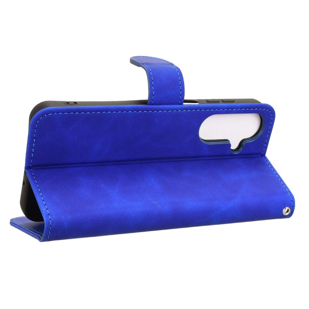 For Samsung Galaxy M36 5G Leather Case Skin Feel Anti Drop Wallet Flip Phone Cover