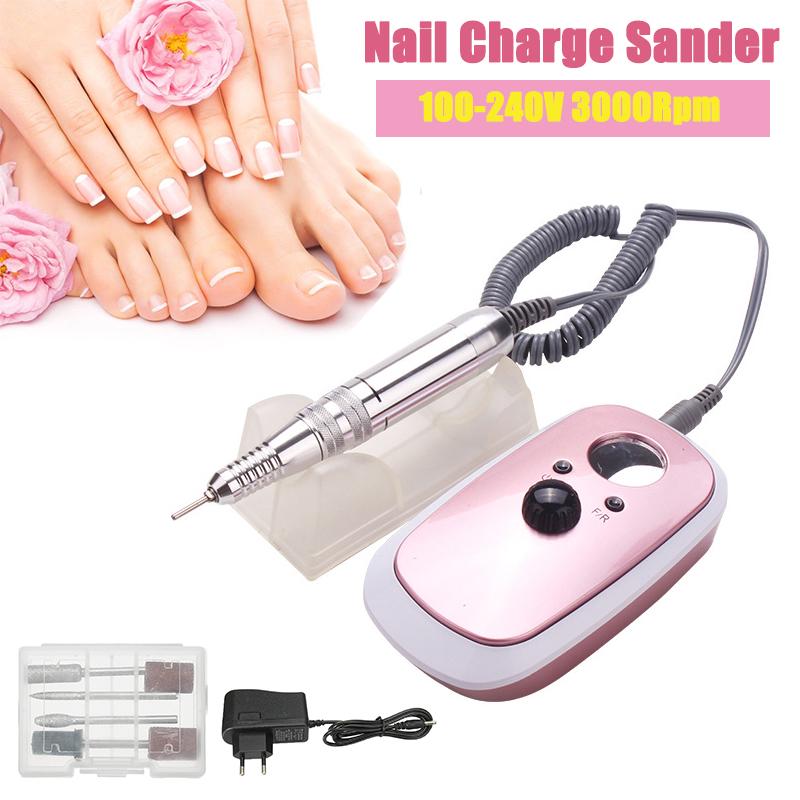 Nail Charge Sander Portable Nail Sander Set Nail Polishing Machine Tool