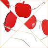 Personalized Sunglasses Ladies Rimless Apple Sunglasses Women'S Tide Party Ball Funny Sunglasses Shades