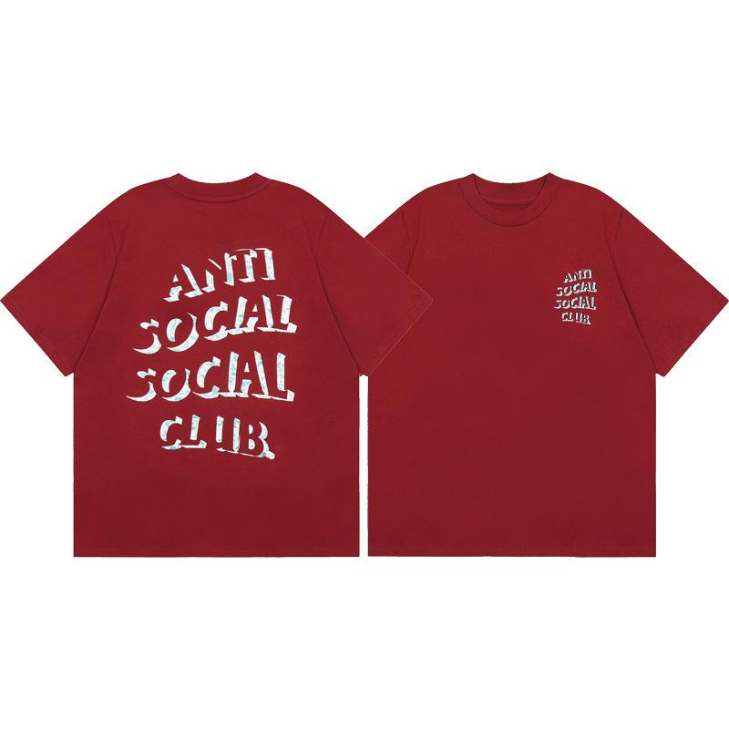 Difference Market Currency ASSC CLUB Hiroshi Fujiwara Lightning Series Printed Men's and Women's Loose Casual Short Sleeve T-Shirt
